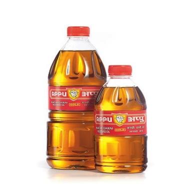 Organic Appu Kachi Ghani Pure Mustard Cooking Oil 100% Pure Cold Pressed 500 Ml And 1 Liter Pack