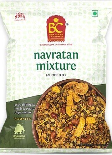 Navratan Mixture Namkeen, Spicy Chickpeas Lentils & Potato Chips Mixture Carbohydrate: 7.2 Grams (G)