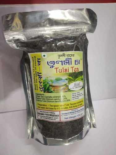 100% Nutrients Rich Tulsi Tea Black Split Tea Leaves Rich In Vitamin C And Zinc Caffeine (%): 11  Milligram (Mg)