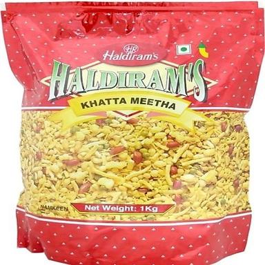 Haldirams Khatta Meetha Namkeen Crispy Crunchy Natural Taste Mixed Flavor  Fat: 5 Percentage ( % )