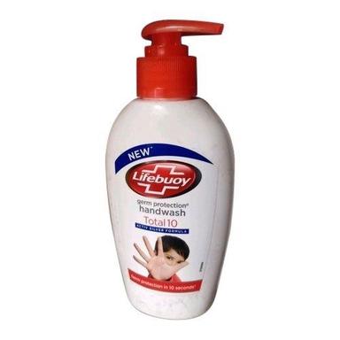 Red Lifebuoy Hand Wash Liquid 250 Ml Bottle Alcohol-Free, Antibacterial Soap That Cleans And Protects Your Hands