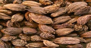 Dried Black Big Cardamom Mostly Used In Indian Cuisine(Flavouring And Medicinal Herb)