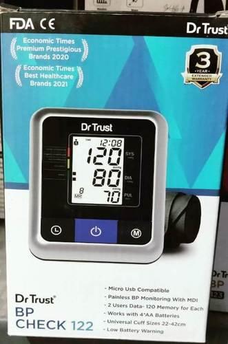 Dr Trust 122 Fully Automatic Digital Blood Pressure Monitor Arm Cuff Size: 12 A  22 Cm