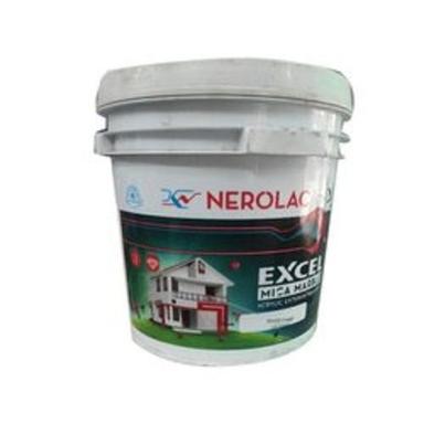 High Gloss Finish Nerolac Excel Mica Marble Acrylic Exterior Emulsion Paint Application: Interior Walls