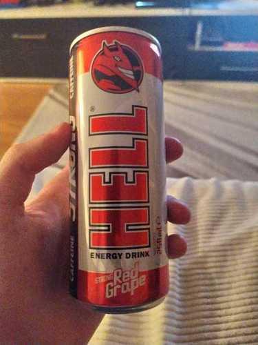 Red Color Hell Classic Carbonatited Energy Drink With Refreshing Flavors Alcohol Content (%): 1%