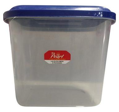 Transparent Heavy-Duty Hdpe Plastic Plain Round Container Box, 5-Litre Capacity Capacity: 5 Liter/Day