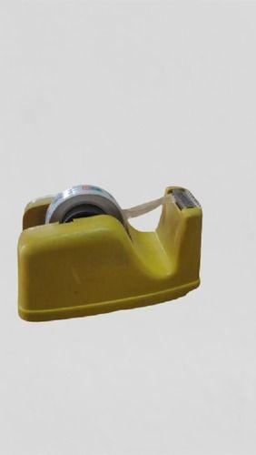 Yellow Color Plastic Body Tape Dispenser For Multipurpose Use  Application: Office
