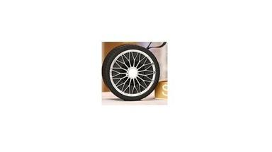 Black 1 Pcs Of Wheel Shaped Bluetooth Speaker, High Sound Quality, Support Fm Radio And Memory Card
