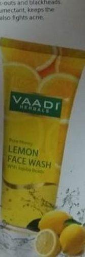 Safe To Use Herbals Honey Lemon With Jojoba Beads Face Wash L-Ascorbic Acid-Rich Lemon