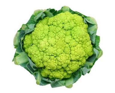Organic Fresh Green Cauliflower With 2-3 Days Shelf Life And Rich In Vitamin C, K, Potassium, Manganese