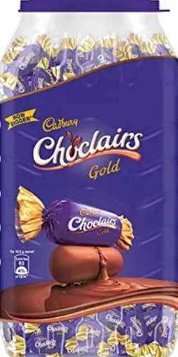 Delicious And Sweet Mouth-Watering Eggless Cadbury Choclairs Gold Candy  Additional Ingredient: Chcolate