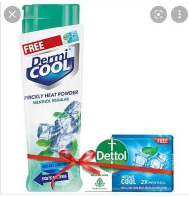 Dermicool Prickly Heat Powder Menthol Regular With Instant Cooling Use: Body