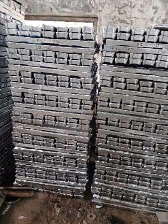 Silver Corrosion Resistant, Aluminium Ingots With 96% To 99%+ Purity