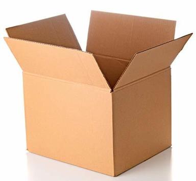 पीपी वेवी बॉक्स 18 इंच X 12 इंच X 12 इंच ब्राउन कलर फूड पेकिंग बॉक्स