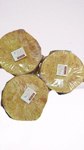 100% Pure Light Yellow Deep Fried Tasty Papad With Salty Taste For Snack Carbohydrate: 6 Percentage ( % )