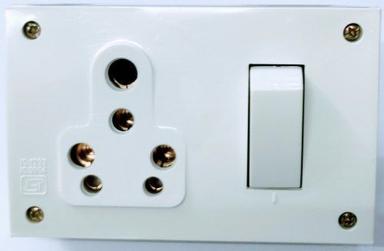 White High Temperature Resistance 16A Candle Electrical Switches 240V
