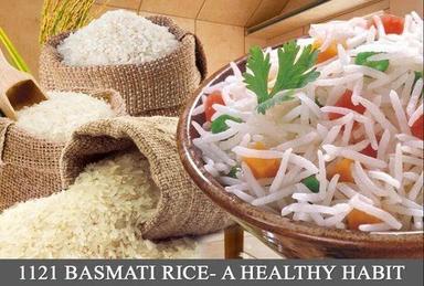 Non Polished 1121 Organic Long Grain White Raw Rice With 100% Purity Origin In India Broken (%): 5%
