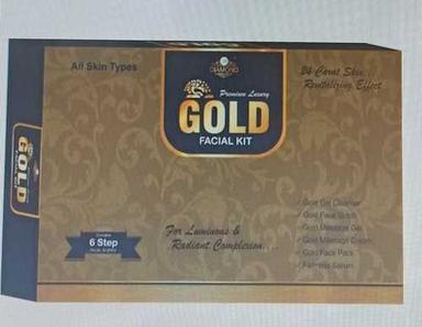 All Skin Type Gold Facial Kit Use For Professional And Personal, 120 Gm Shelf Life: 6 Months