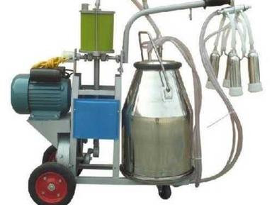 Multicolor Automatic Trolley Type Single/Double Bucket Automatic Milking Machine