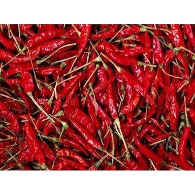 Organic Dried Red Chilli With Stem And 6 Months Shelf Life And Original Aroma Grade: A