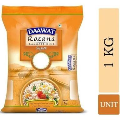 Common Daawat Rozana Long Grain White Raw Basmati Rice For Cooking, 1 Kg Pack
