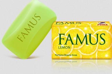 Green Skin Friendly Famous Perfume Beauty Lemon Cosmetic Soap For Everlasting Glow