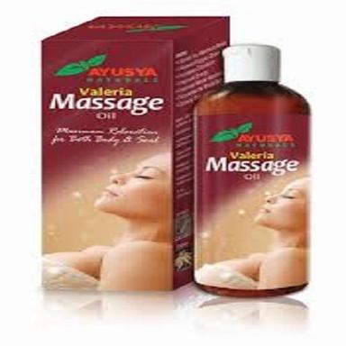 Stress And Pain Reliever Ayusya Natural Valeria Massage Oil For Complete Body Age Group: Adults