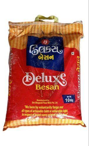 Yellow Pure And Raw Organic Deluxe Natural And Pure Besan For Cooking, 10 Kg Pack Grade: Food