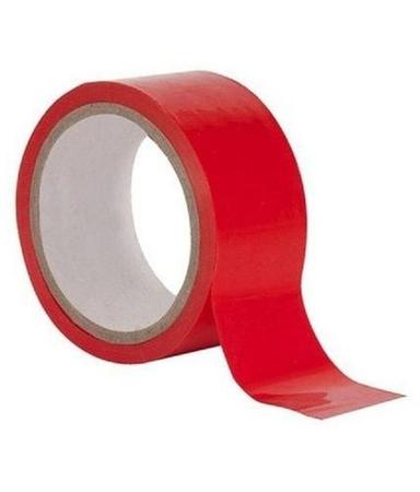 Red Color Bopp Adhesive Packaging Tapes Used For Various Packaging And Labeling Applications. Shelf Life: 1 Years