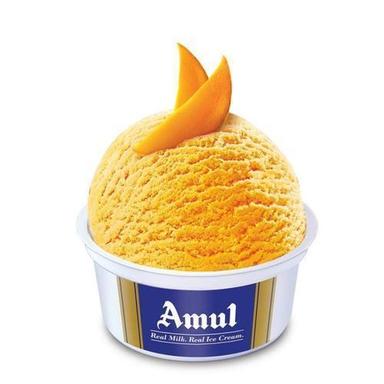 Yellow Colour Fresh Ice Cream With Mango Flavour And 2 Days Shelf Life Age Group: Adults