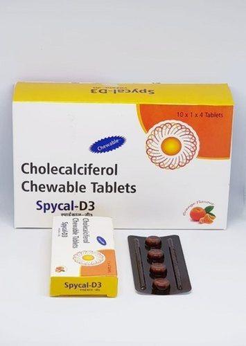 Cholecalciferol 60000 Iu Chewable Tablets, 10X1X4 Blister Pack Dosage Form: Tablet