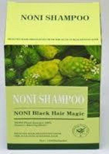 Green Skin Friendly Noni Black Herbal Shampoo For Silky And Smooth Anti Dandruff Hair