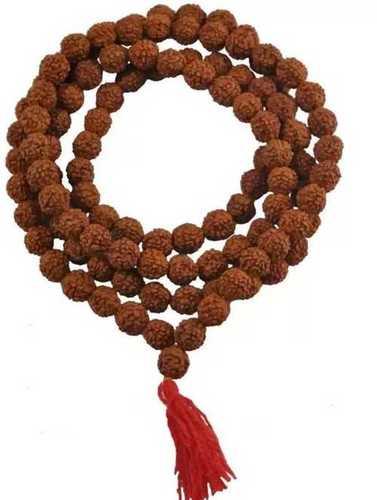 Rudraksha Mala In Brown Color For Religious Purpose, Available In Multisize Gender: Male