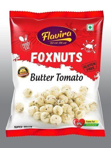 100 Percent Vegetarian Crispy And Tasty Flavira Foxnuts Butter Tomato Flavor Makhana Broken (%): 5%