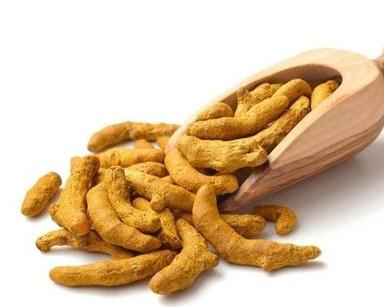 Yellow Color Natural Dried Form Turmeric Finger For Spice Uses Grade: Cooking Garde
