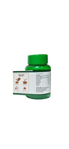 Ayurvedic Natural Vegetarian Immuno-Booster Vegetarian Green Tea Effervescent Tablet Grade: Medicine