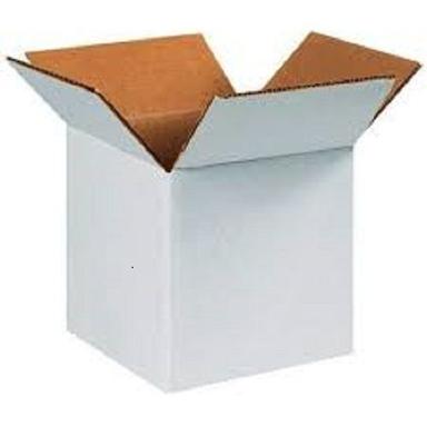 Matte Lamination White Die Cut Eco Friendly Corrugated Carton Box For Packaging With Recyclable Reusable Economic