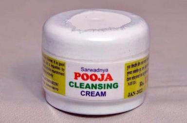 Sarwadnya Pooja Cleansing Cream Pack Of 50 Gm For All Types Of Skin Age Group: 18