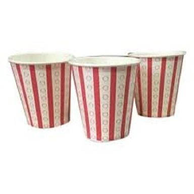 Eco Friendly Red And White Colour Ready To Use, Use & Throw, Ecofriendly, Recyclable Disposable Paper Cup 