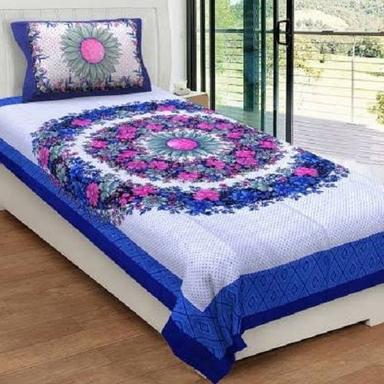 100% Pure Soft Cotton Fabric Multi Color Beautifully Printed Bed Sheet Density: 500 Gram Per Cubic Meter (G/M3)
