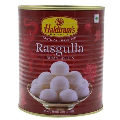 Haldiram'S Rasgulla, Made From Cow,S Milk, Pure Fresh And Delicious Taste Carbohydrate: 24.5 G Grams (G)