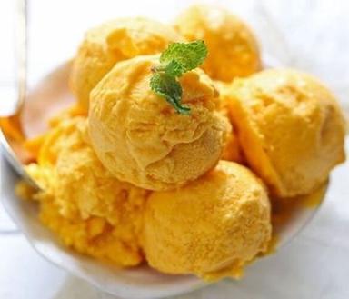 Yellow Color Eggless Alphonso Mango Ice Cream For All Age Groups Fat Contains (%): 14 Percentage ( % )