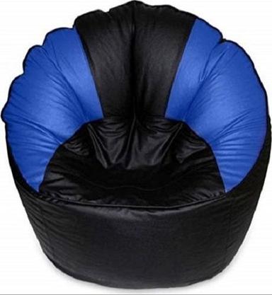 Met Black And Blue Sofa Chair Bean Bag Cover Without Beans And Thickness 2