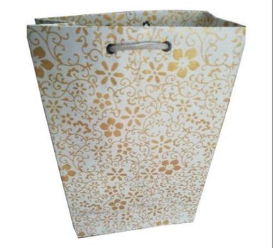 Disposable Versatile Design And Eco Friendly Rectangular Printed Handmade Paper Carry Bags