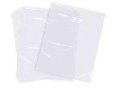 No White Polypropylene Plastic Bags For Packaging Use, Up To 50 Micron Thickness