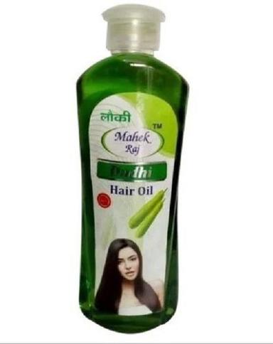 Herbal Supplements Green Color Ayurvedic Hair Oil For Men And Women Smooth And Shiny Hairs 