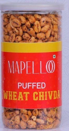 Organic Tatsy And Yummy Delicious Mapello Puffed Wheat Chivda Brown With 150Gm Box