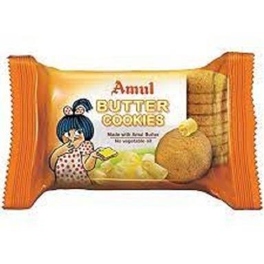 Sweet And Delicious Healthy Round Shaped Brown Amul Butter Cookies Fat Content (%): 5 Percentage ( % )