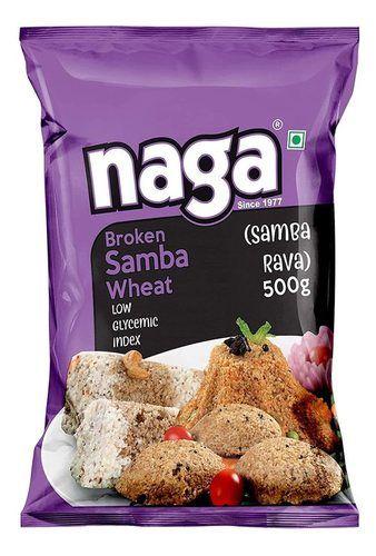 100% Pure And Natural, Naga Sooji Samba Rava (Broken Wheat) Special 500 G  Broken (%): 1%