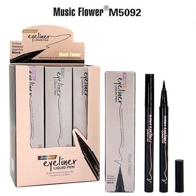 Music Flower Cosmetics Cool Black Liquid Eyeliner Pen Size: 50*41.5*28Cm